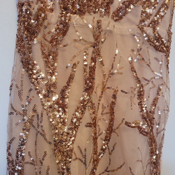 Pink Sequin Dress - Picture 4 of 9